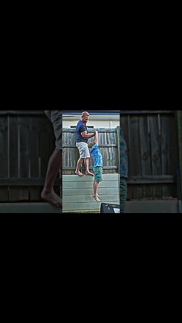 Armwrestling Curling my Son 💪Can you guess the weight?