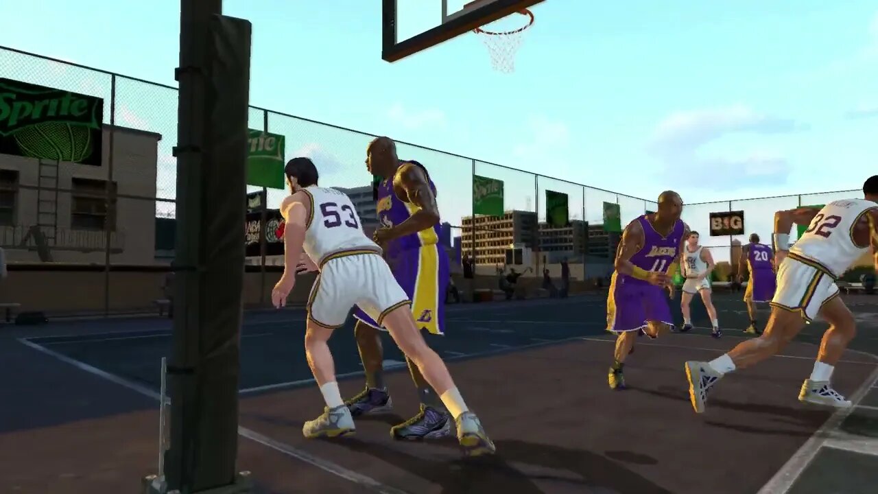 3 on 3: SHAQ, The Creepy Mailman and The Glove vs The Creepy Mailman, Stockton and Eaton