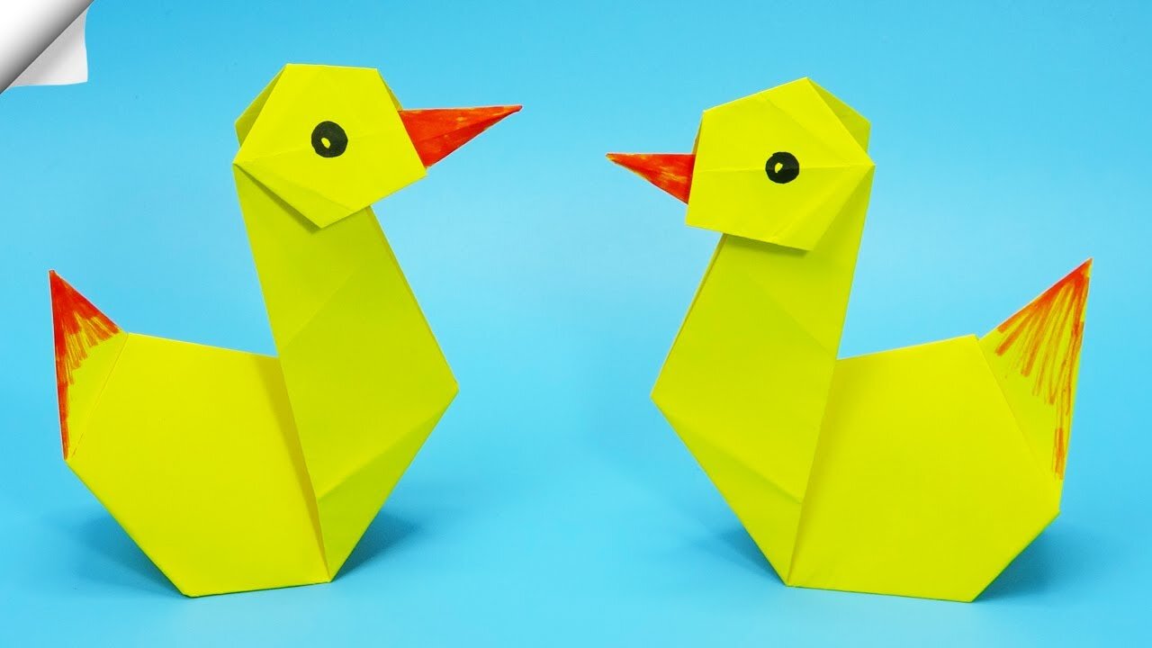 How to Make a paper Duck || Origami Duck