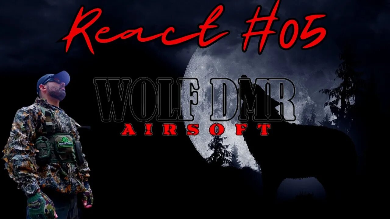 REACT 05 - MASSACRE NO B13 RIO DE JANEIRO😱😱😱 === WOLF DMR AIRSOFT