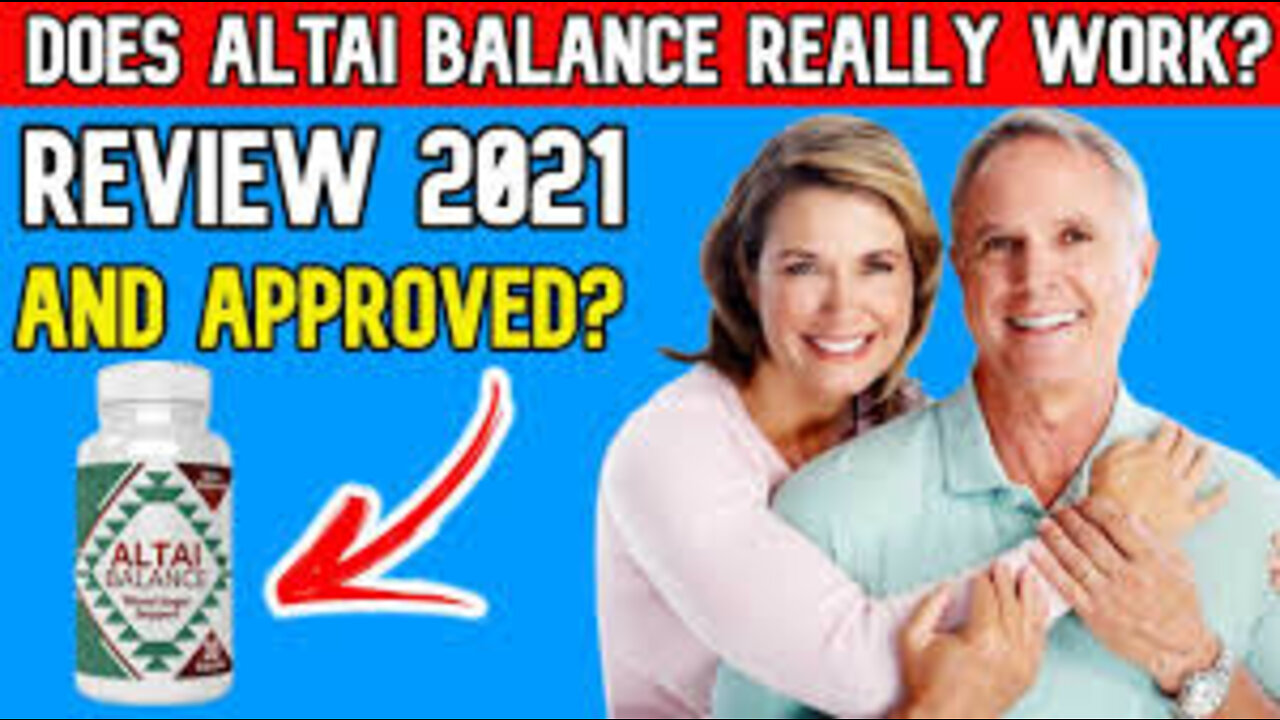 Altai Balance Reviews 2022 - SINCERE TESTIMONY😡 Altai Balance Does Work? Altai Balance Side Effects