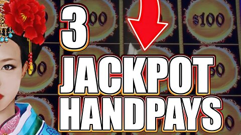 TRIPLE JACKPOT!!! 💰 $100/SPIN HIGH LIMIT DRAGON LINK NONSTOP HANDPAYS!