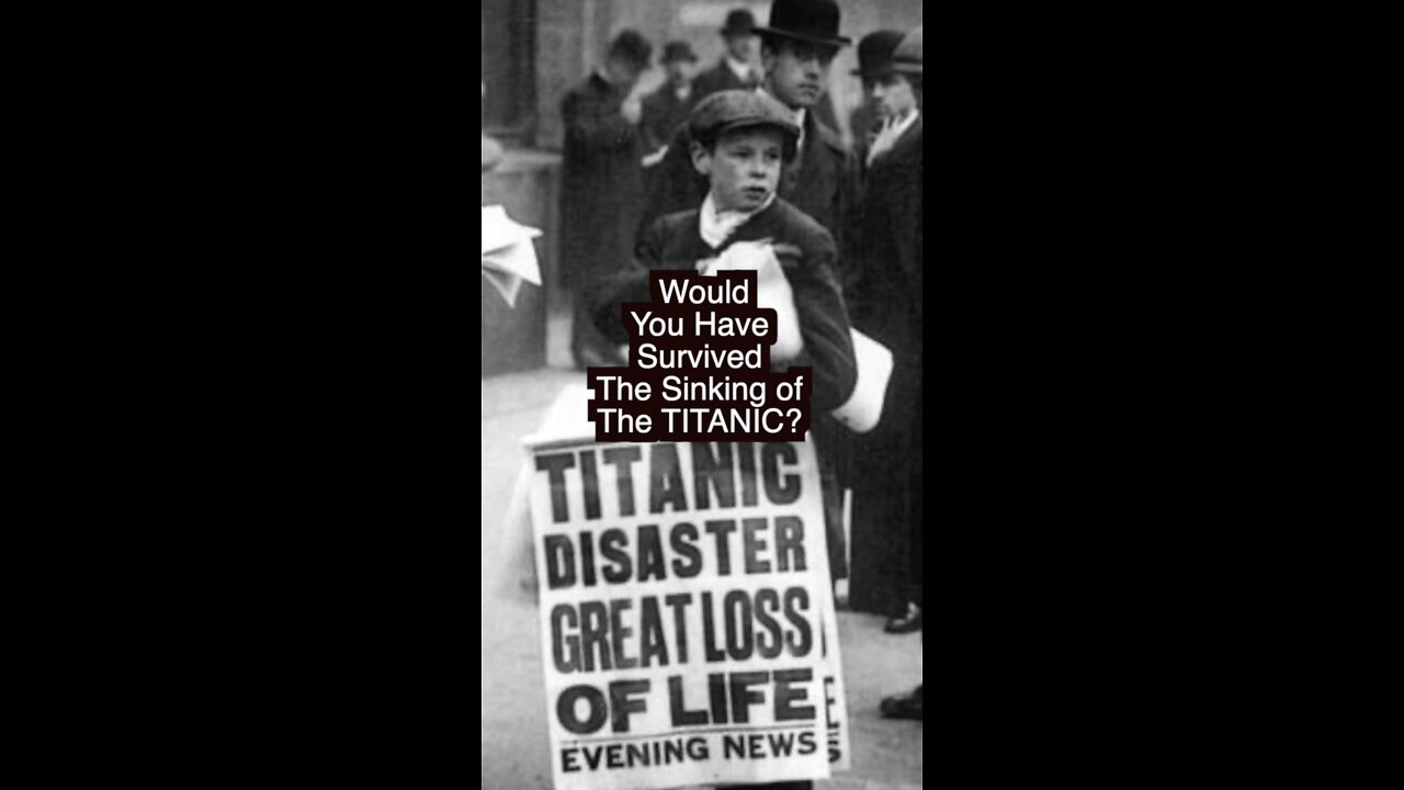 Would you have survived the sinking of the titanic?
