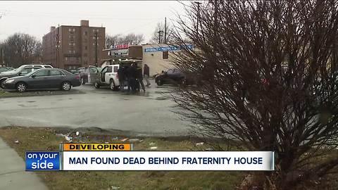 Police say man found shot dead near Case Western fraternity house was not connected to school