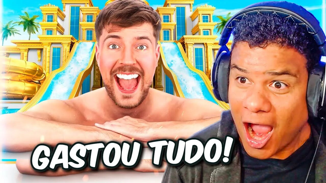 REAGINDO a VIAGEM de $1 VS de $250,000! (MR BEAST) | React Anime Pro