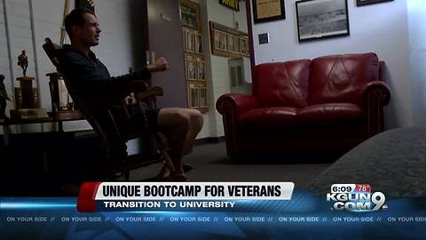 Veterans prepare for transition to college through unique bootcamp