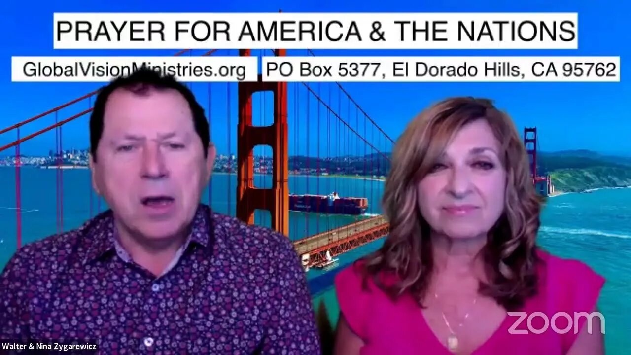 Prayer for America and The Nations with Walter & Nina Zygarewicz