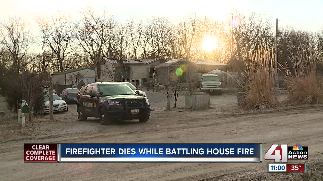 Crews search for cause of blaze that killed firefighter