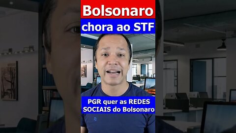 Bolsonaro em pânico: PGR vai mapear redes sociais do mito 🤣