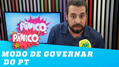 Guilherme Boulos critica o modo de governar do PT