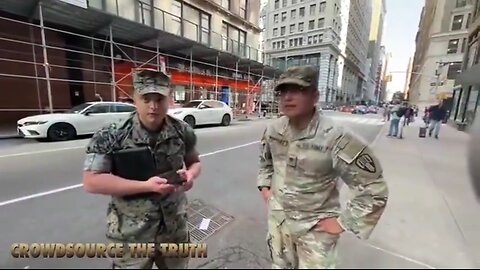 US Military In New York Is Participating In The Invasion