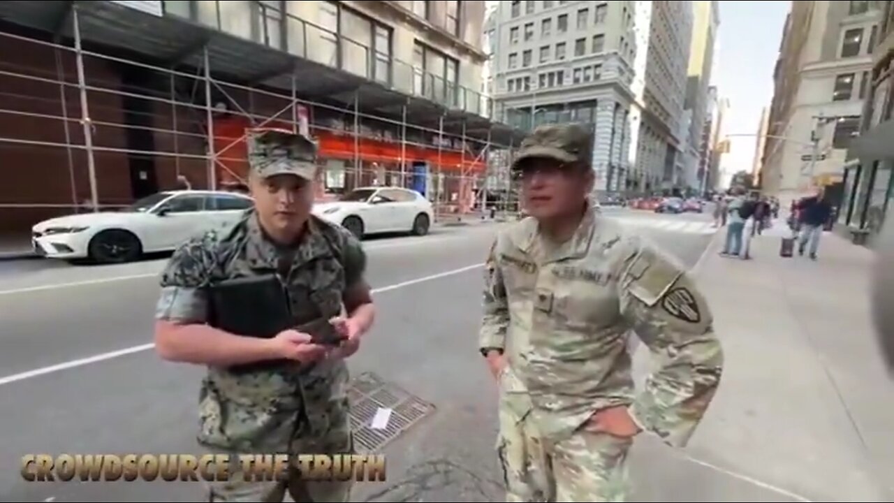 US Military In New York Is Participating In The Invasion