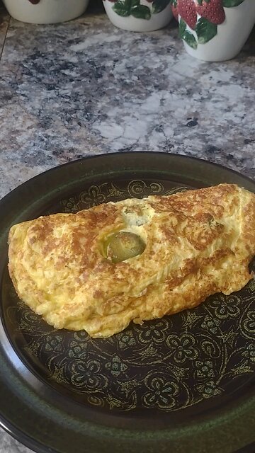 jalapeno eggs for breakfast!