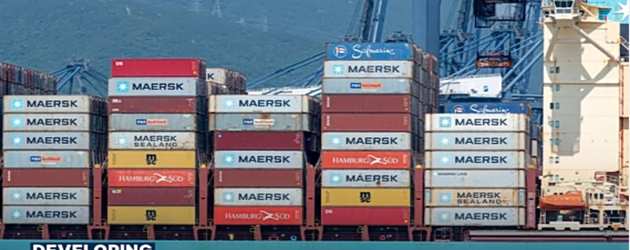 Maersk container ship denied docking at Spanish Port over Arms to Israel