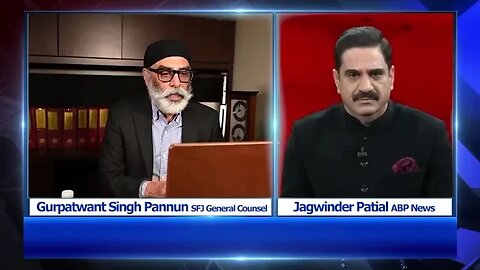 Stay tuned to release UNCUT video GurpatwantSingh Pannun SFJ Interview with jagwindrpatial @ABPNews