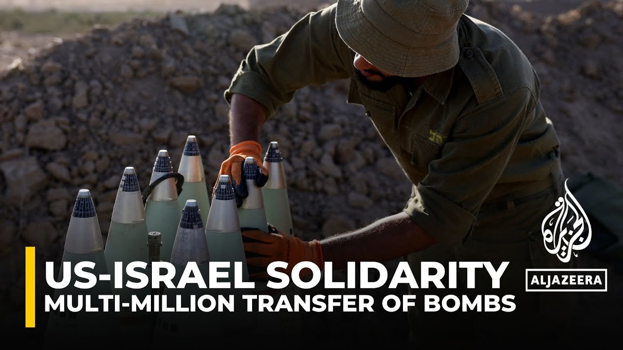 US media reports that the White House is planning a multi-million transfer of bombs to Israel