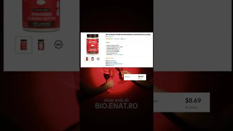 Barney Butter, Powdered Almond Butter, Unsweetened, 8 oz 226 g