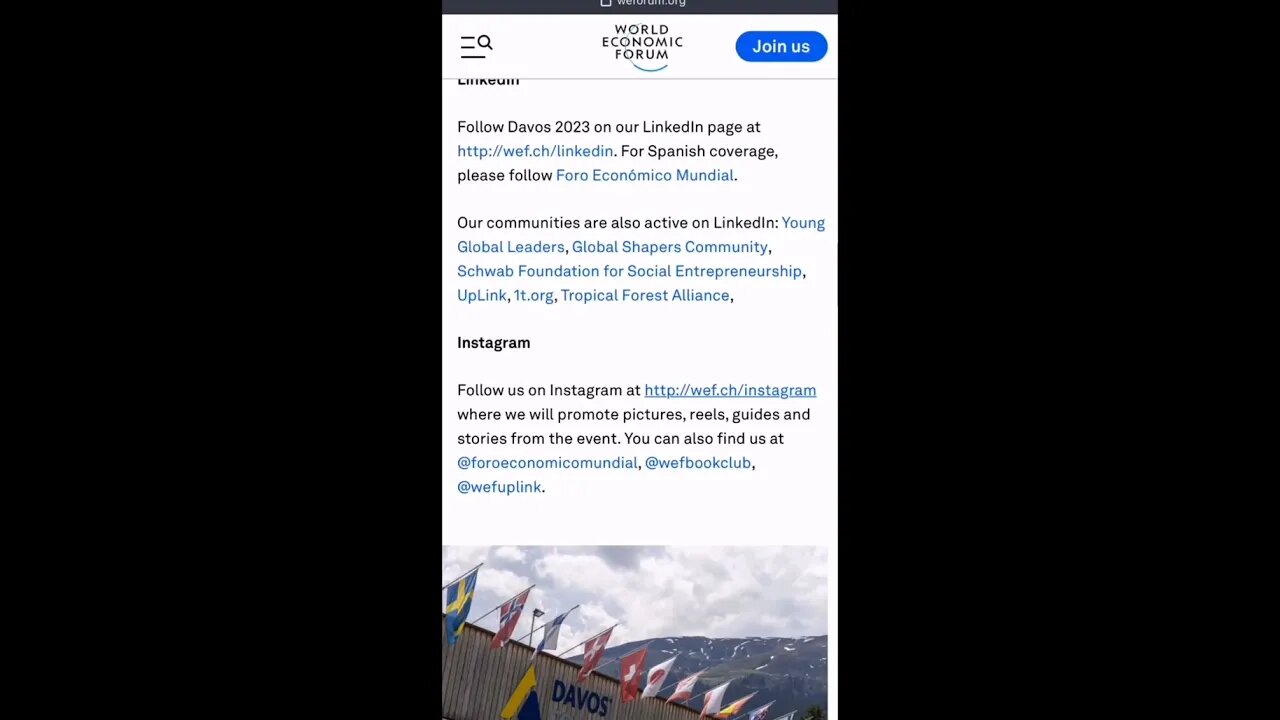 How to follow Davos 2023 #shorts