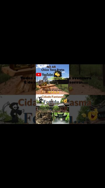 Chico Toco Preto na frente de Yama, o rei do inferno.