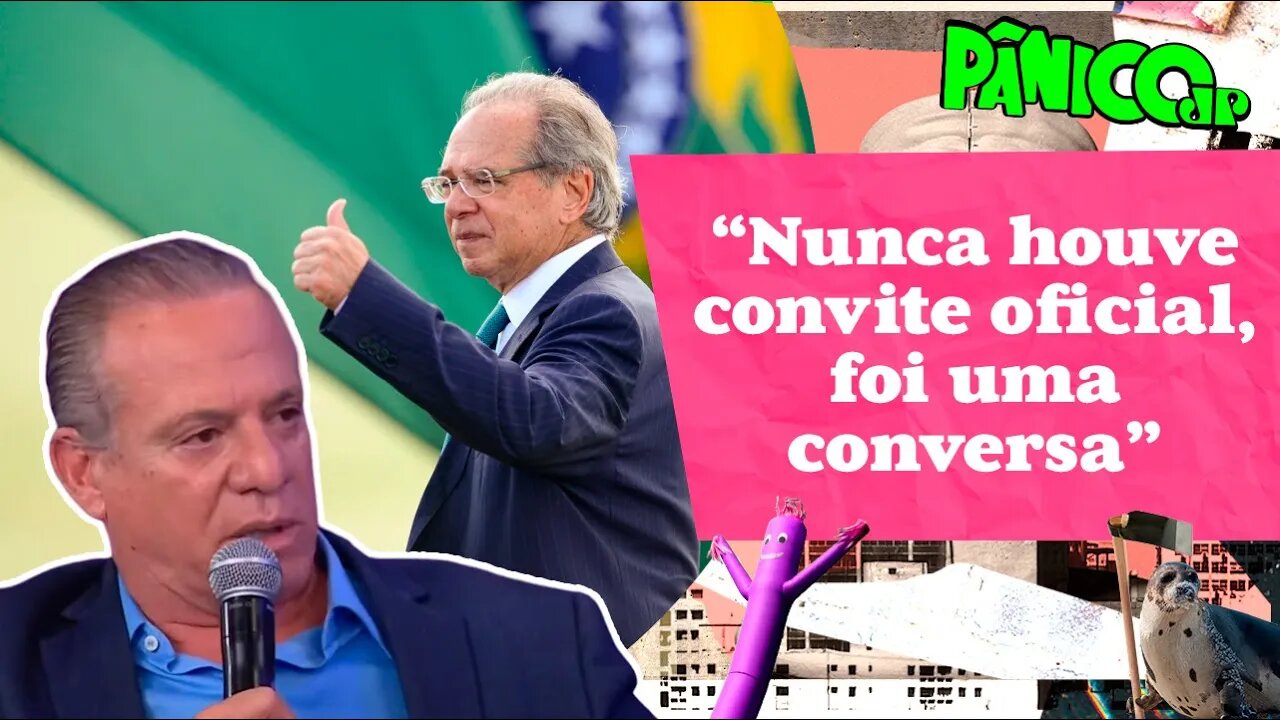 JORGE LIMA EXPLICA POR QUE PAULO GUEDES DEU PERDIDO NO 'CONSELHÃO' DE SP