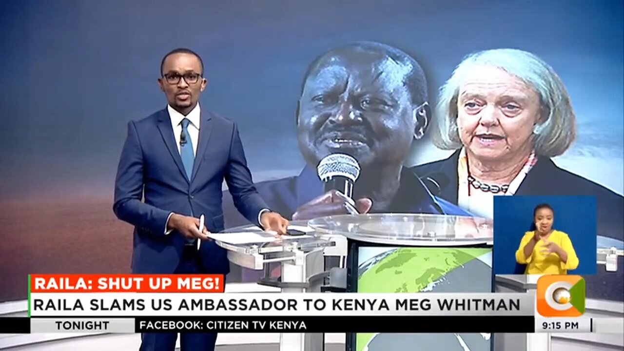 Ex-PM of Kenya, Raila Odinga, told the US Ambassador to SHUT UP or go home