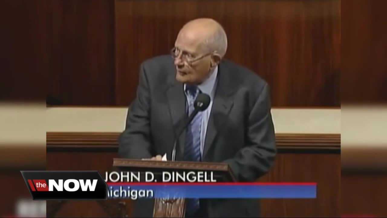 Senator Debbie Stabenow reflects on serving with John DIngell and the final flight to Washington DC