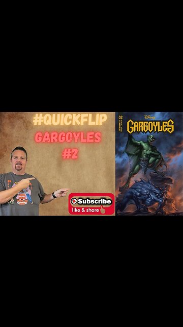 Gargoyles #2 Dynamite #QuickFlip Comic Book Review Greg Weisman,George Kambadais #shorts