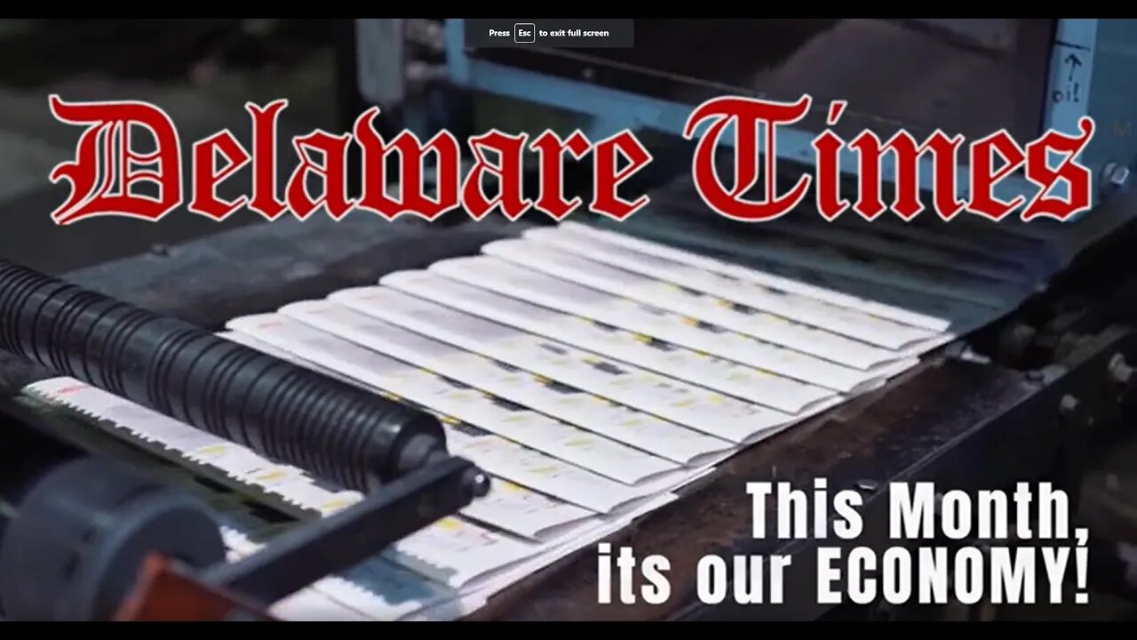 Delaware Times - The Delaware Economy and Jobs How do we end the "Decade of Economic Decline"?