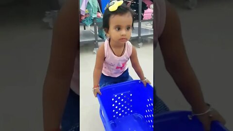 shoping in mart|mauli playing |