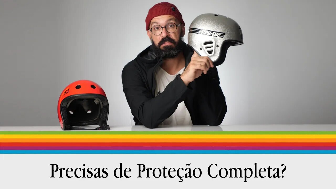 Proteção Completa Para Patins em Linha // Capacetes Full Cut