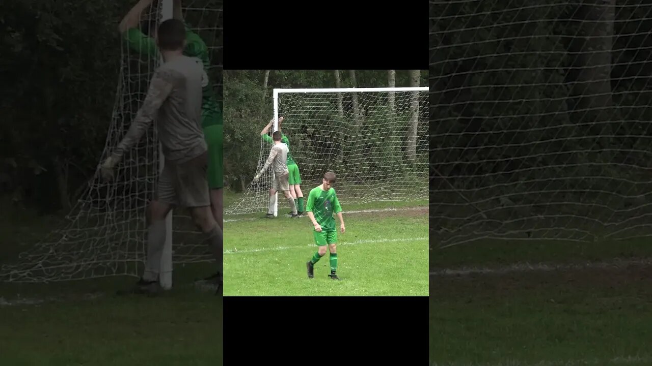 Unbelievable Miss During Grassroots Football Match! #shorts