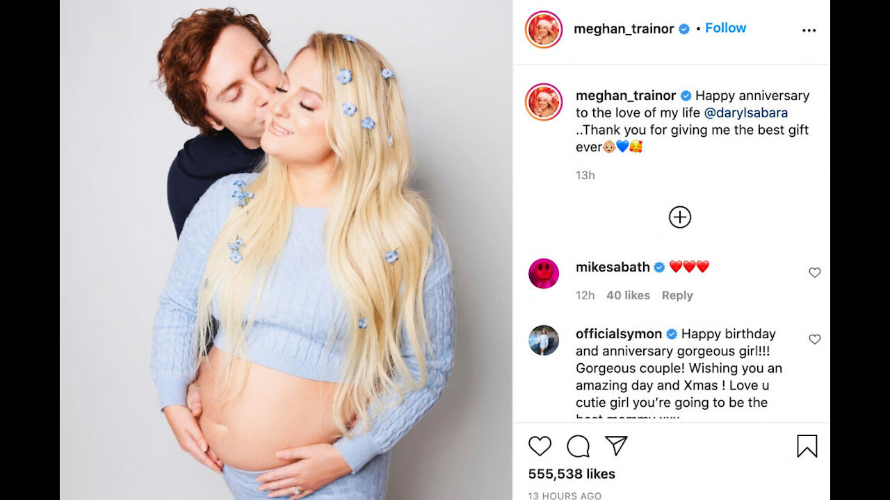 Meghan Trainor: My baby will be the best gift ever