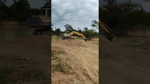 #excavator #truck #fun #hard
