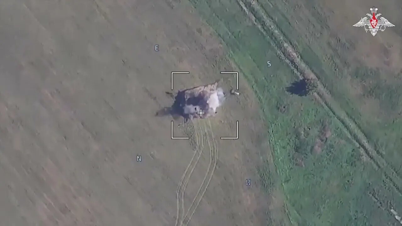 The work of Russian UAVs kamikaze Lancet