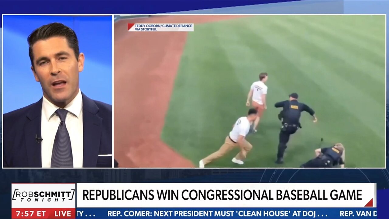 ROB SCHMITT TONIGHT-6/13/24-REPUBLICANS WIN BASEBALL GAME