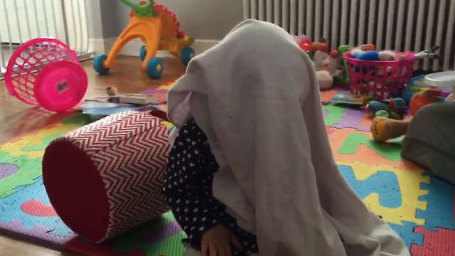 Baby Turns The Table On Peekaboo!