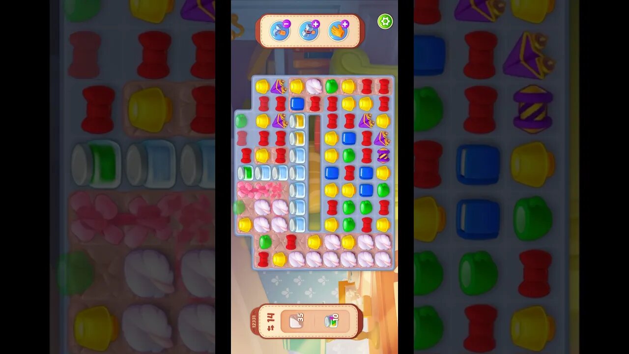 Shorts Playrix Homescapes Gameplay Walkthrough Level 12331-010