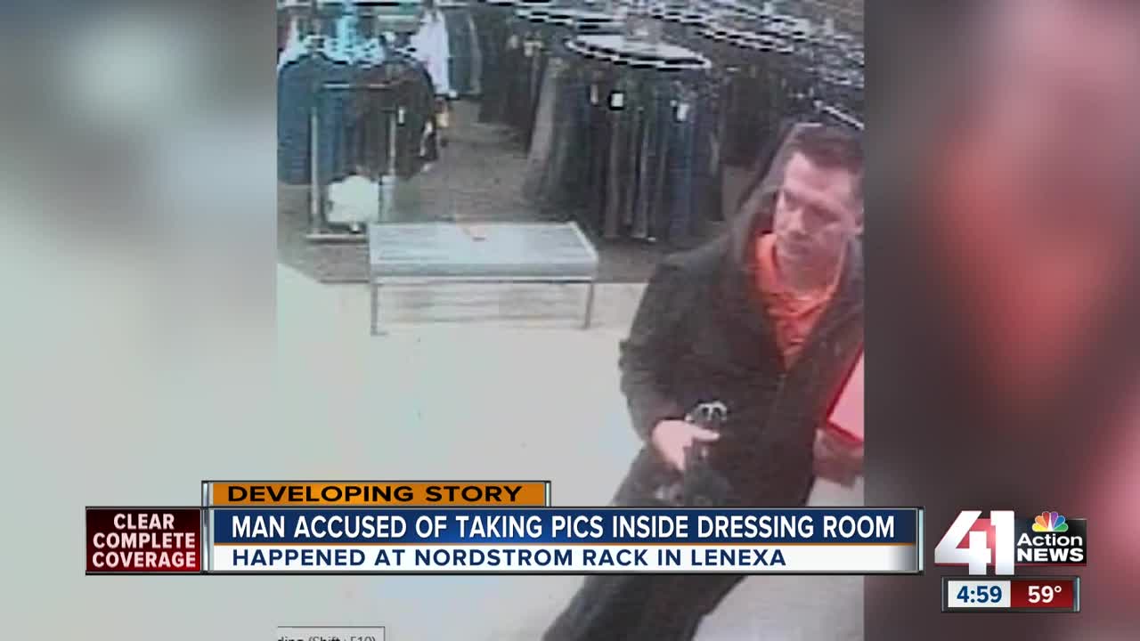 Man accused of taking women's photos in fitting room at Nordstorm Rack S