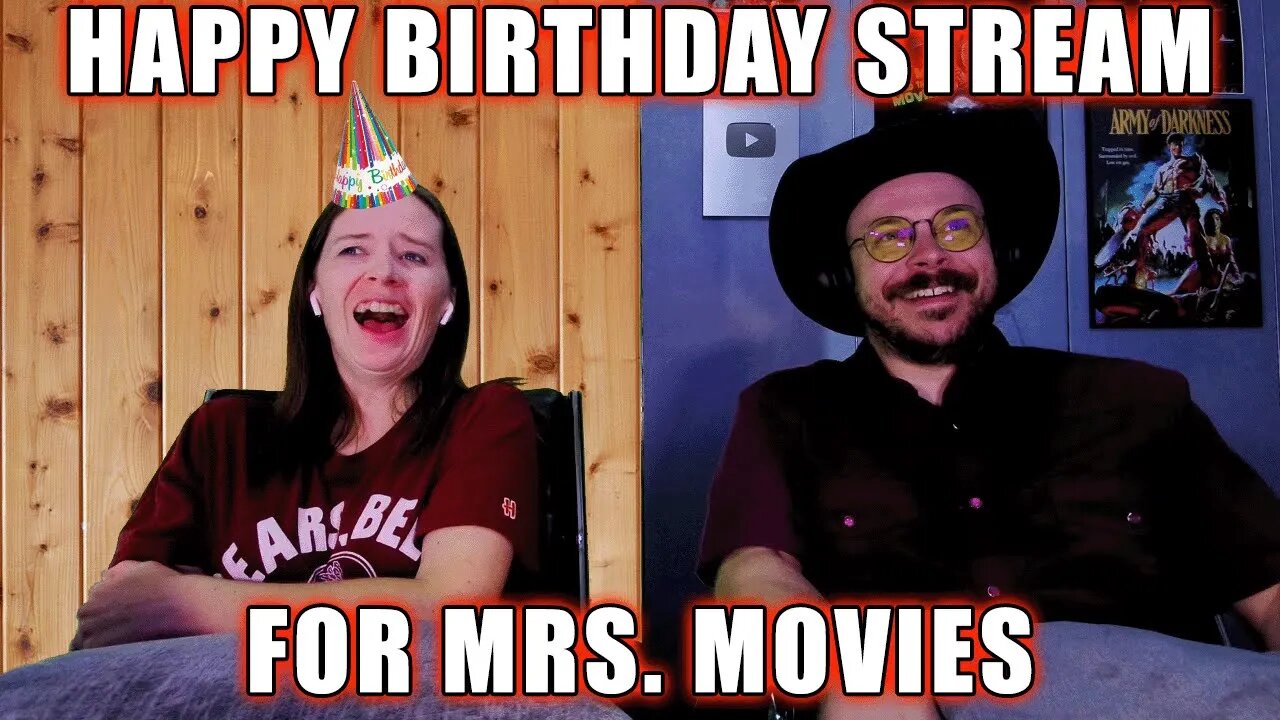 Happy Birthday Mrs. Movies | August 2023 Live Stream | Hanging Out, Unboxing, and Q & A