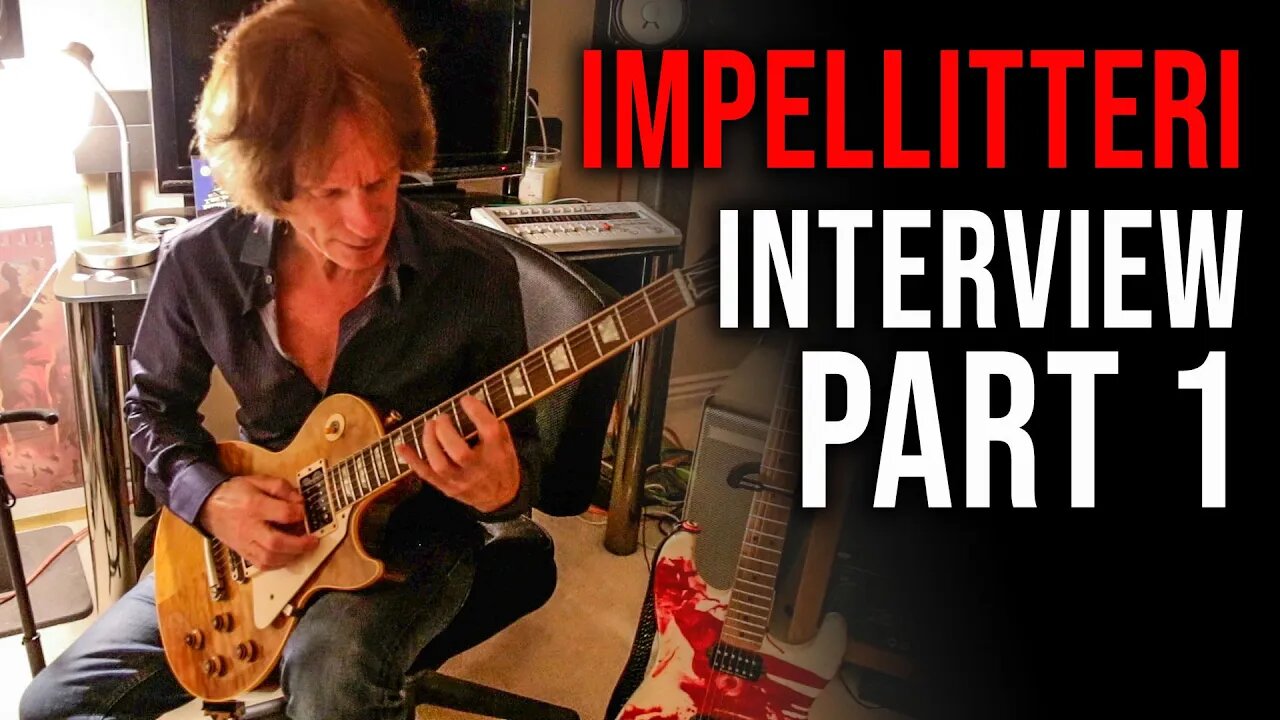 THE Chris Impellitteri Interview, Part 1 (how he built his chops, melody, songwriting, longevity...)