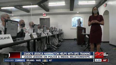 23ABC's Jessica Harrington helps with BPD training