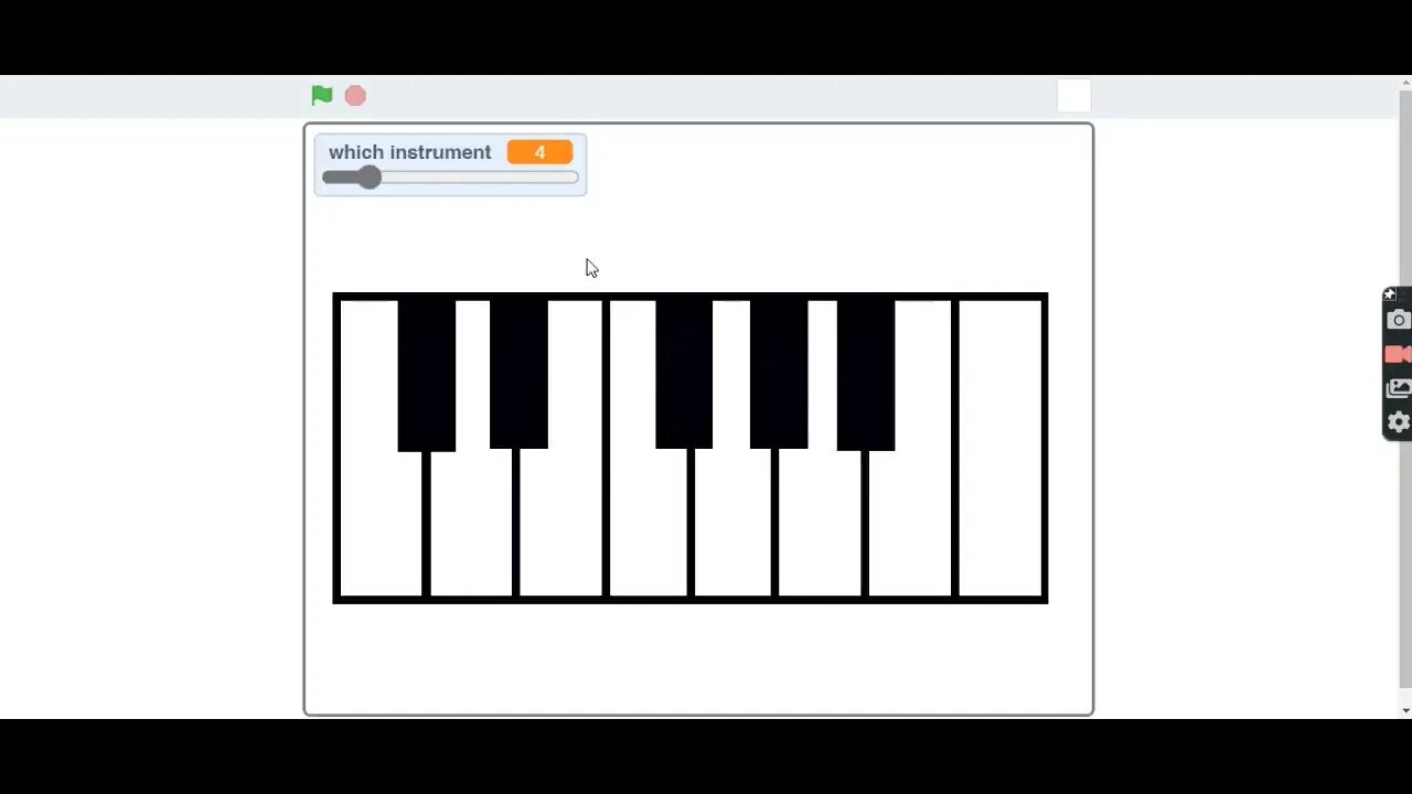 Scratch Piano Program