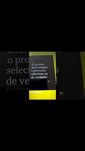 O sucesso e o processo