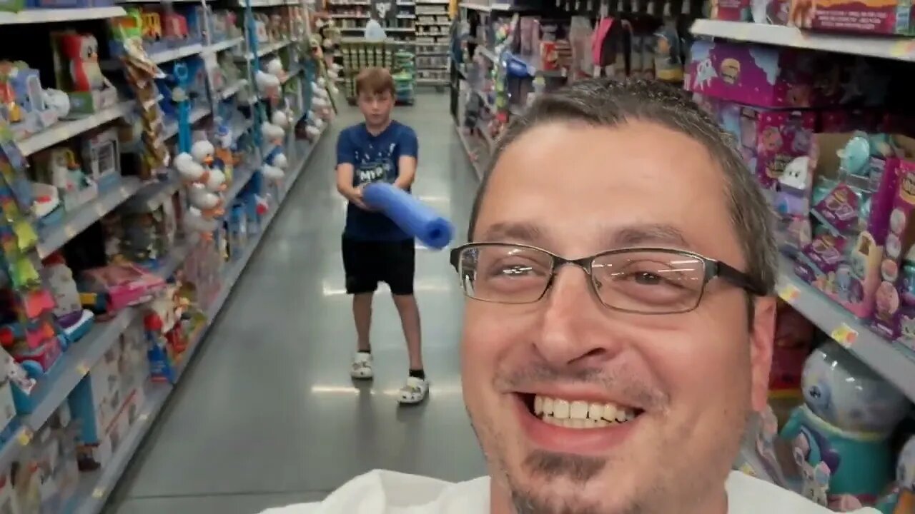 Walmart On A Friday Night With My Son