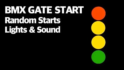 BMX Gate Start | SOUND & LIGHTS