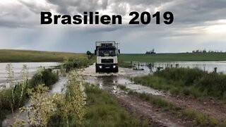 Wasserdurchfahrt mit MAN F2000 in Brasilien