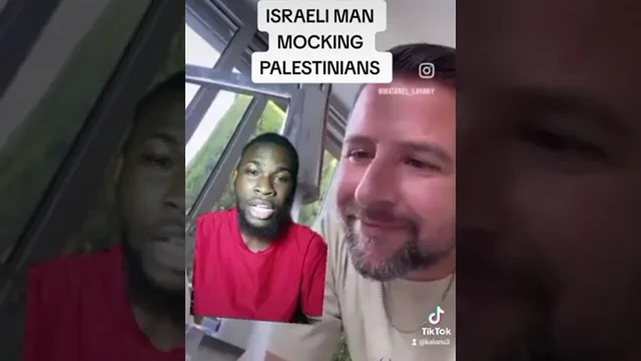 Israeli man showing others how it done
