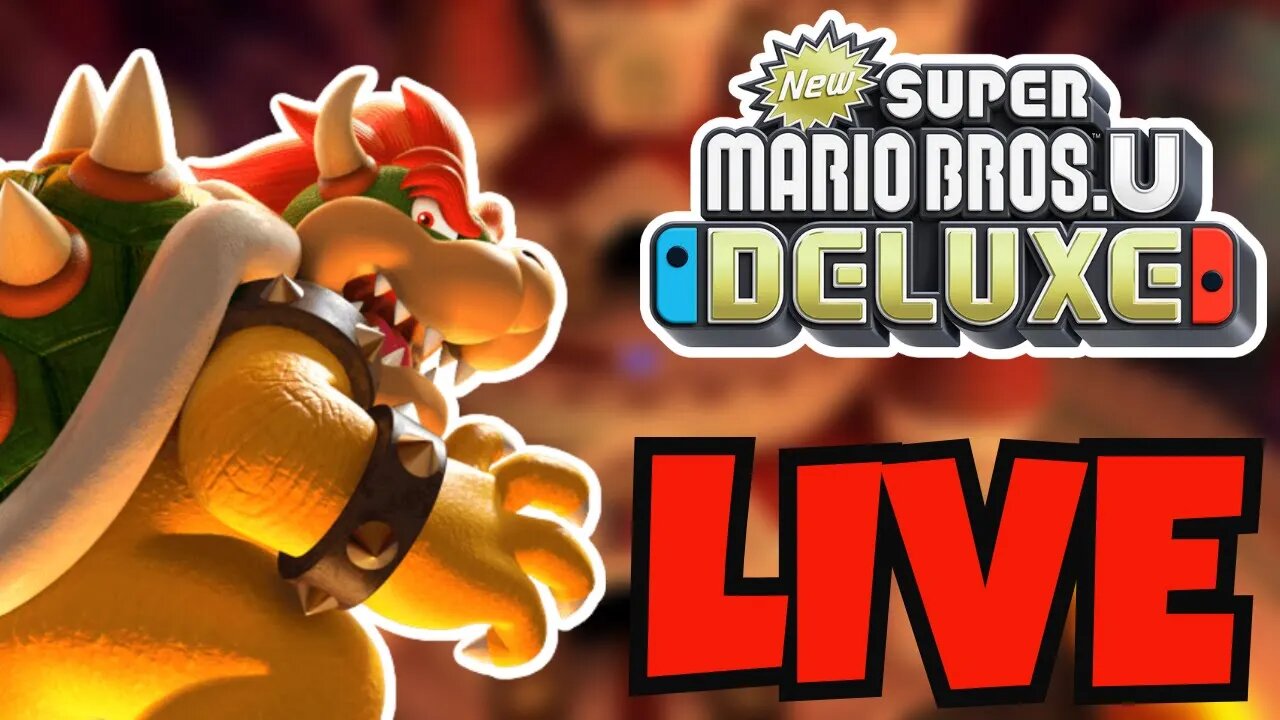 🔴 This Castle is on FIRE | New Super Mario Bros U Deluxe