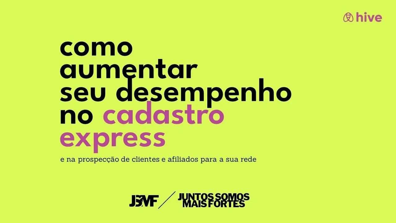 Como Aumentar o seu Desempenho no Cadastro EXPRESS