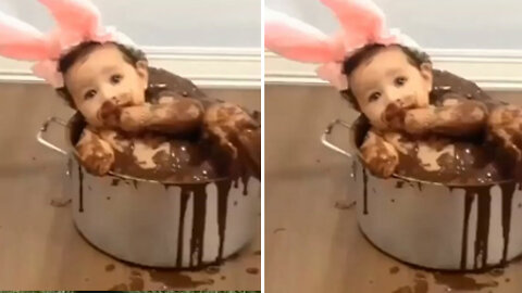 Oh, my God. Why is the baby in there